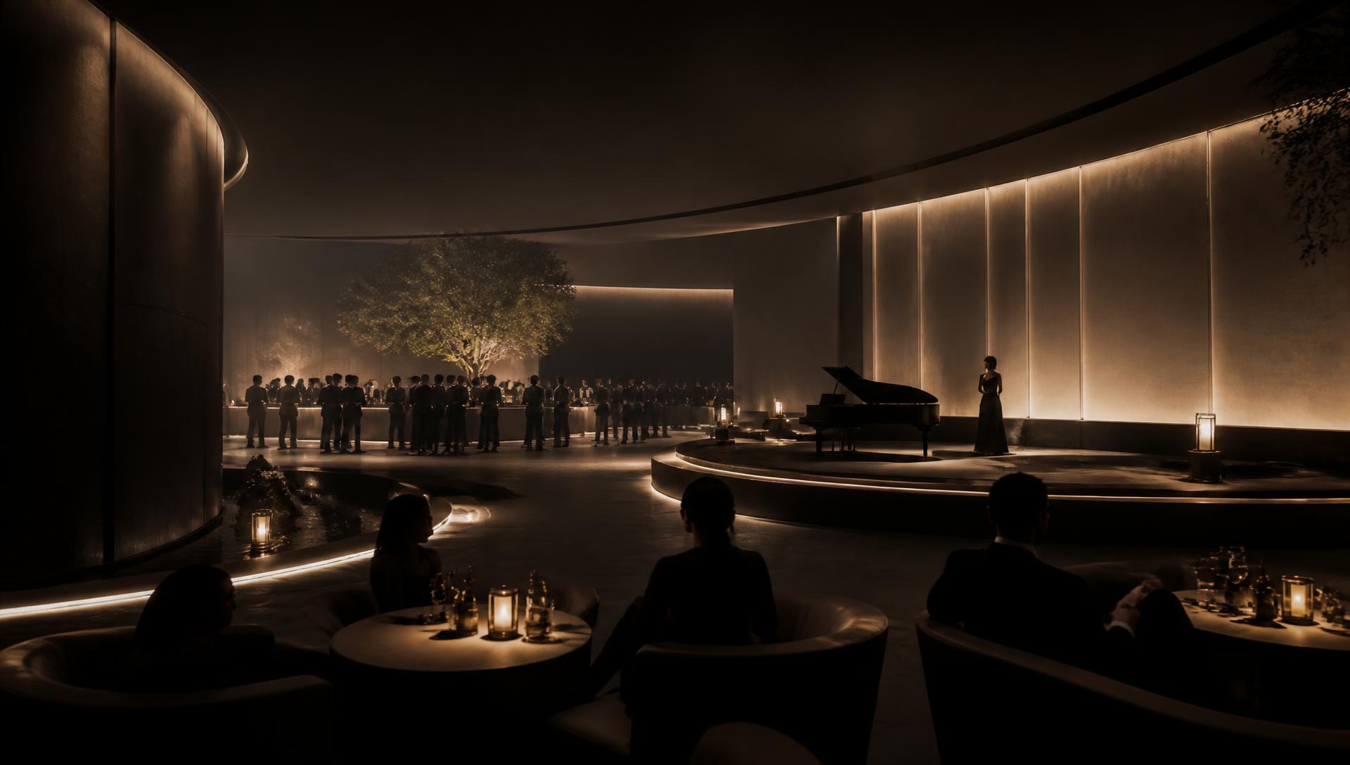 A cinematic luxury experience staged by LIVE GROUP
